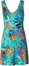 ES&SY Ute Jurk - Aqua/Multi-Colour - maat 42
