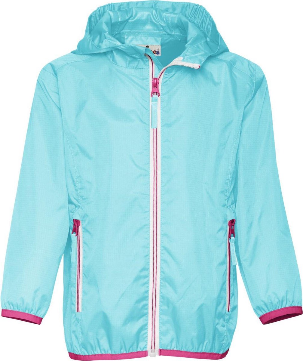 Playshoes - Regenjas voor kinderen - Opvouwbaar - Turquoise - maat 140cm