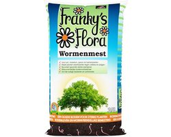 Franky's Flora - Wormenmest - 35 liter - Humus - Compost - Bodemverbetering