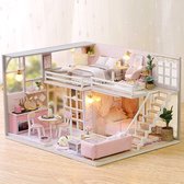 Miniatuur huisje - DIY House - Loft appartement - Girly' dream