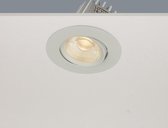 Inbouwspot Venice DL 2208 Wit - Ø8cm - LED 8W 2700K 720lm - IP44 - Dimbaar > inbouwspot binnen wit | inbouwspots badkamer wit | inbouwspot keuken wit | inbouwspot wit| spot wit | led lamp wit