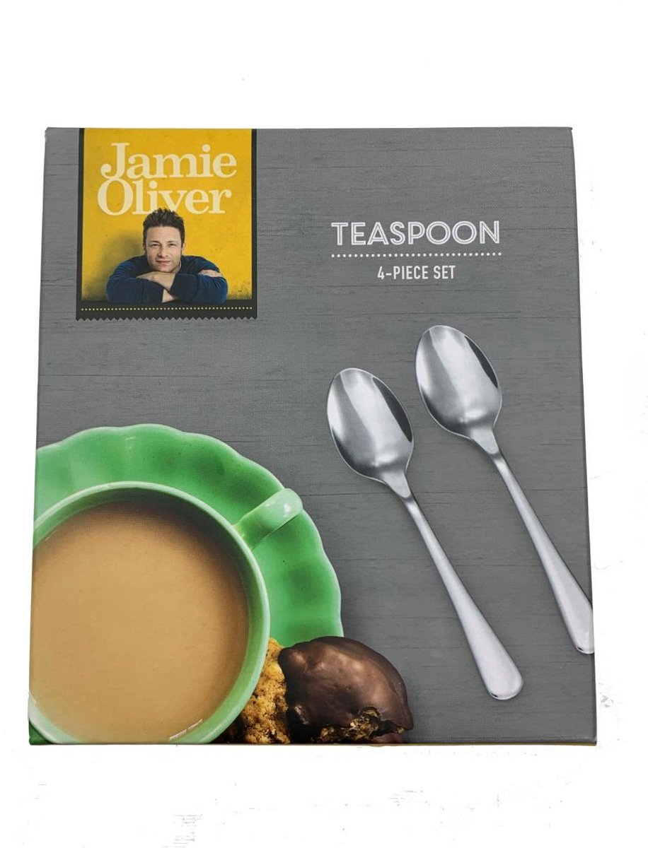 Jamie Oliver - Theelepels - 4 stuks | bol.com