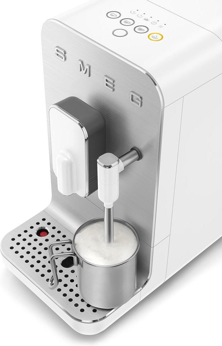 SMEG BCC02WHMEU - Espressomachine - Mat Wit - Volautomatisch | bol.com