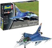 1:72 Revell 03843 Eurofighter "Luftwaffe 2020 Quadriga" Plane Plastic Modelbouwpakket