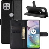 Book Case - Motorola Moto G 5G Hoesje - Zwart