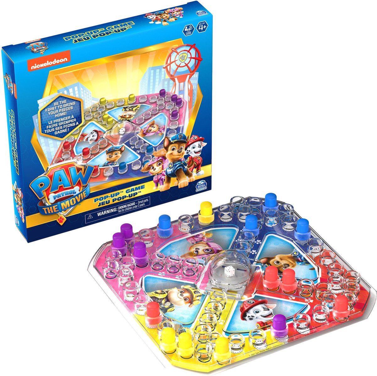 PAW Patrol Jeu de devinettes Hedbanz Junior Pat' Patrouille pour