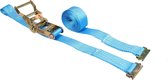 Spanband 50 mm 2 ton 6M Blauw met Sleufgatfitting