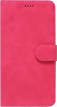 - LC.IMEEKE Kunstleren Book Case Portemonnee Pasjes Hoesje Geschikt voor Samsung Galaxy Note 10 Plus - Roze