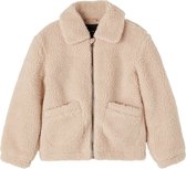 NAME IT NKFMONIQUE TEDDY JACKET Meisjes Jas - Maat 128