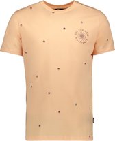 Kultivate T-shirt Ts Off The Grid 2101030215 299 Peach Nougat Mannen Maat - XL