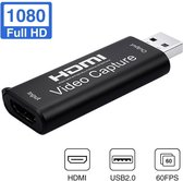 HDMI Game Capture Card - Video Capture - HDMI naar USB - Streamen - Webcam - Geschikt voor Nintendo Switch