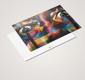 Cadeautip! Kleuren Kunst 50 10x15 cm | 24 stuks | Wenskaarten Kleuren Kunst