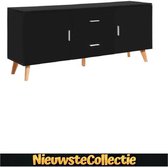 {NEW} Dressoir - MDF - Zwart - Woonkamer - Slaapkamer - Modern - Industrieel - Nieuwste Collectie