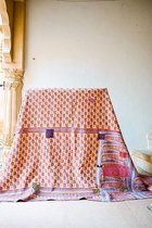 Vintage kantha quilt - sprei - deken