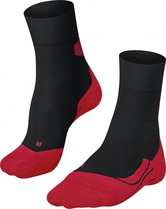 Chaussettes de sport stabilisantes Cool - Taille 35-37 - Femme - Zwart - Rouge