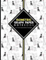Isometric Graph Paper Notebook: 1/4 Inch Equilateral Triangle