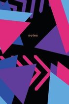 Notes: Retro 80's Print Notebook