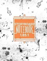 Storyboard Notebook 1.85: 1: Storyboard Notebook For Kids