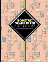 Isometric Graph Paper Notebook: 1/4 Inch Equilateral Triangle