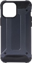 Shop4 - iPhone 13 Pro Hoesje - Extreme Back Case Drop Shock Proof Donker Blauw