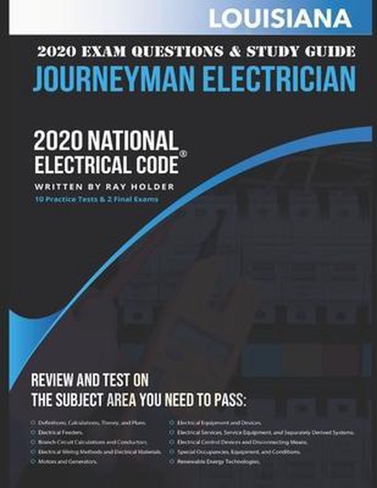 Louisiana 2020 Journeyman Electrician Exam Questions and Stu ... - cover