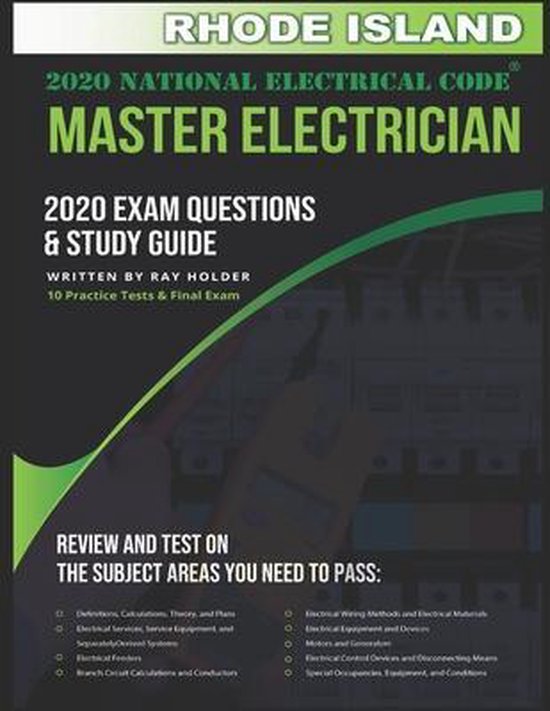 Rhode Island 2020 Master Electrician Exam Questions and Stud ... - cover