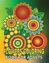 Flowers Coloring Book For Adults
