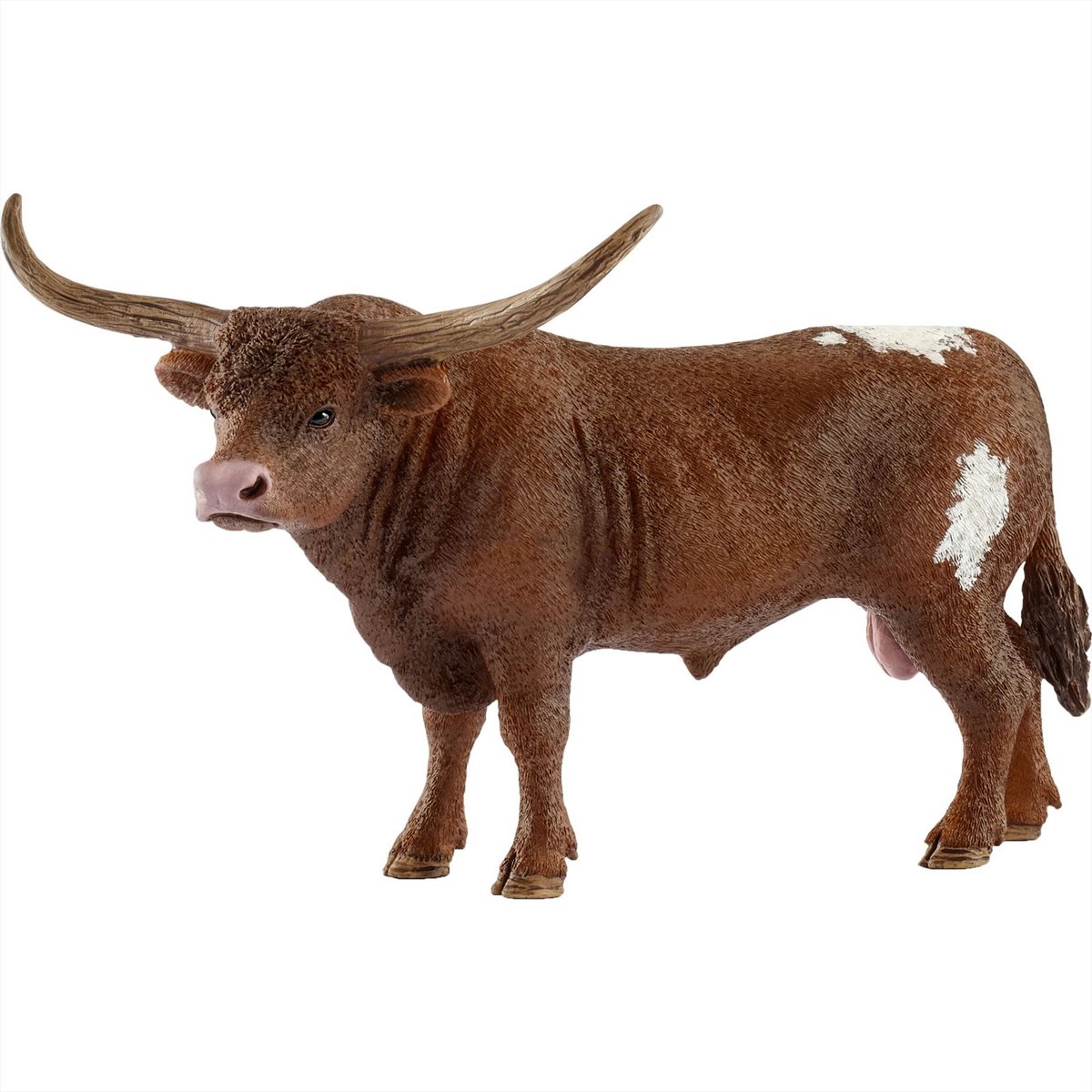 schleich FARM WORLD - Texas longhorn stier - Speelfiguur - Kinderspeelgoed voor Jongens en Meisjes - 3 tot 8 jaar - 13866 — afbeelding 4