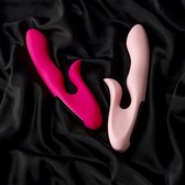 Decadence™ - Tarzan Dildo G-Spot Vibrator - 16 standen en 3 apart bedienbare krachtige motoren - Draadloos - Roze Sex Toys - Clitoris stimulator - Waterdicht - Seksspeeltjes Erotie