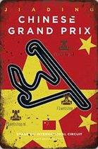Formule 1 - Grand Prix van China - GP China - Shanghai International Circuit - metalen wandplaat - poster - Mancave - Mannen Cadeau - historische grand prix