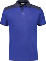 Santino Heren Poloshirt Tivoli 2Color-line – Blauw maat XL