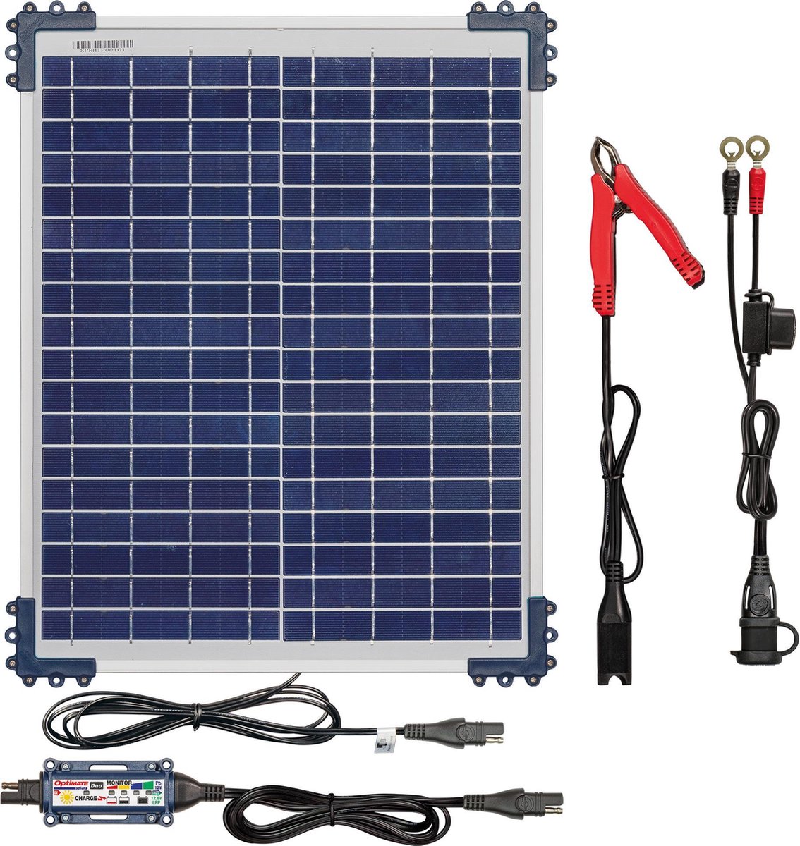 OptiMate Solar DUO 20W Zonnelader voor 12V & Lithium Accu's