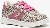 Blue Box meisjes sneakers met luipaardprint - Bruin - Maat 24