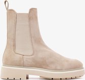 VIA VAI Alexis Zarah Chelsea Boots - Enkellaarsjes - Beige - Maat 38