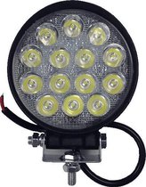 Werklamp rond Led 10-30V DC 3000 Lumen IP68 14x3W