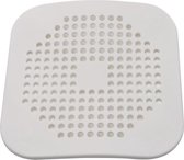 Silicone afvoerstop 1 stuk- Afvoerplug - wit - Anti haar afvoer stop - Siliconen afvoerstopper - Wastafel - Gootsteen - Spoelbak - Bad - Badkamer - Douchebak - Keuken - Badstop - Haarvanger -