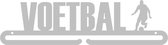 Voetbal Man Medaillehanger RVS (35cm breed) - Nederlands product - incl. cadeauverpakking - sportcadeau - topkado - medalhanger - medailles  - voetbal kado - voetbal accessoires -