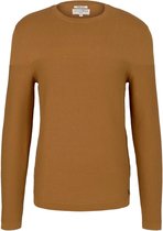 Tom Tailor Denim Lange mouw Trui - 1029577 Cognac (Maat: L)