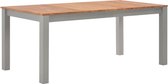 Eettafel massief eikenhout 180x90x74 cm