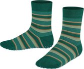 Falke Mixed Stripe Antislipsok Kinderen 12268 - Groen 7950 emerald Kinderen - 31-34