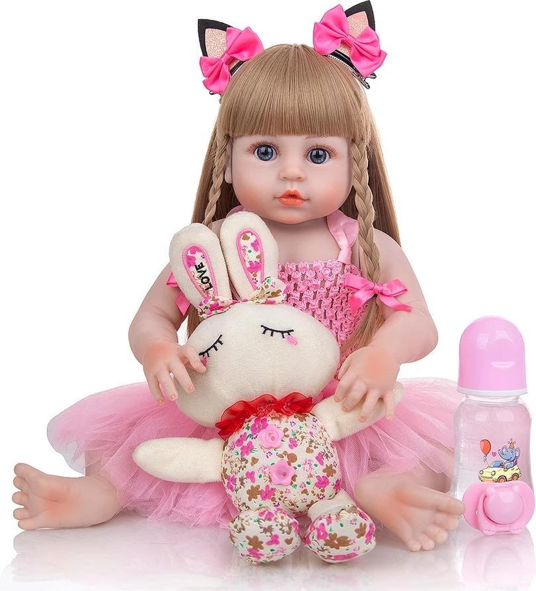 Poupée Reborn Fille Trisomique - Evelyne - Le choix de la poupée Reborn