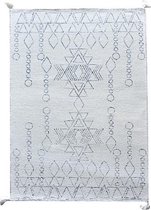 The Rug Republic Hand Tufted AWAKEN Ivory/Blue 120 x 180 cm CARPET