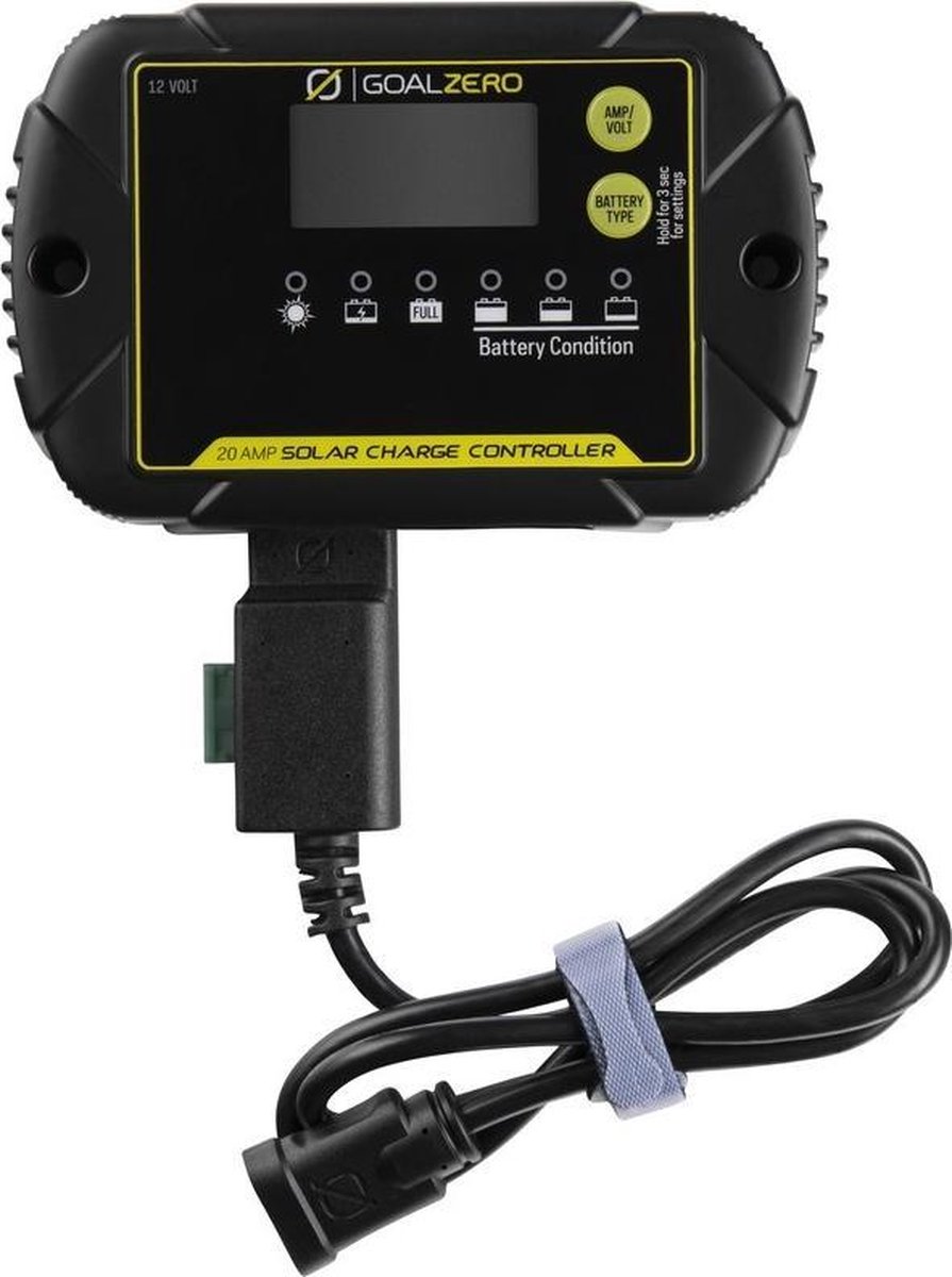 Goal Zero 20A Solar Charge Controller - Goal Zero zonnepaneel Monitor