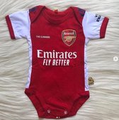 New Limited Edition Arsenal romper Home jersey 100% cotton | Size M | Maat 74/80