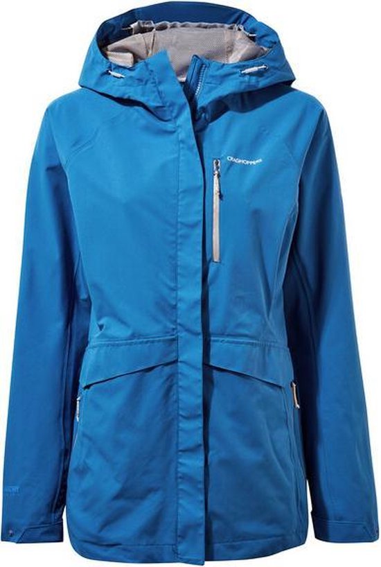 Craghoppers - Waterdichte shell-jas voor vrouwen - Caldbeck - Blauw - maat L (42)