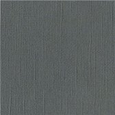 Bazzill Textuurpapier - Mono Canvas - 30.5x30.5cm - Ash - 25 vellen