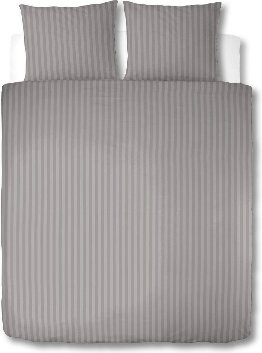 Dekbedovertrek Luxe Hotel collectie - 140 x 200 / 220 cm - 100% katoen/satijn 300TC - Taupe