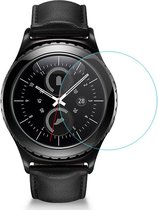 DrPhone PROTEC Series Pro - Samsung Galaxy Watch 42mm  S3 / S4 Glazen Protector - Screenprotector Glas - Op maat Gesneden