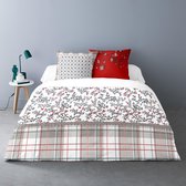 Luxe Flanel dekbedovertrek Lits-Jumeaux 240 x 220 cm Vana