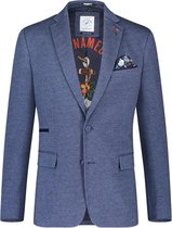 A fish named Fred- Blazer blue jersey pique - 58-EU